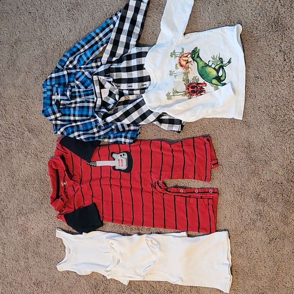 Big lot of baby boy clothes 18 to 24 months